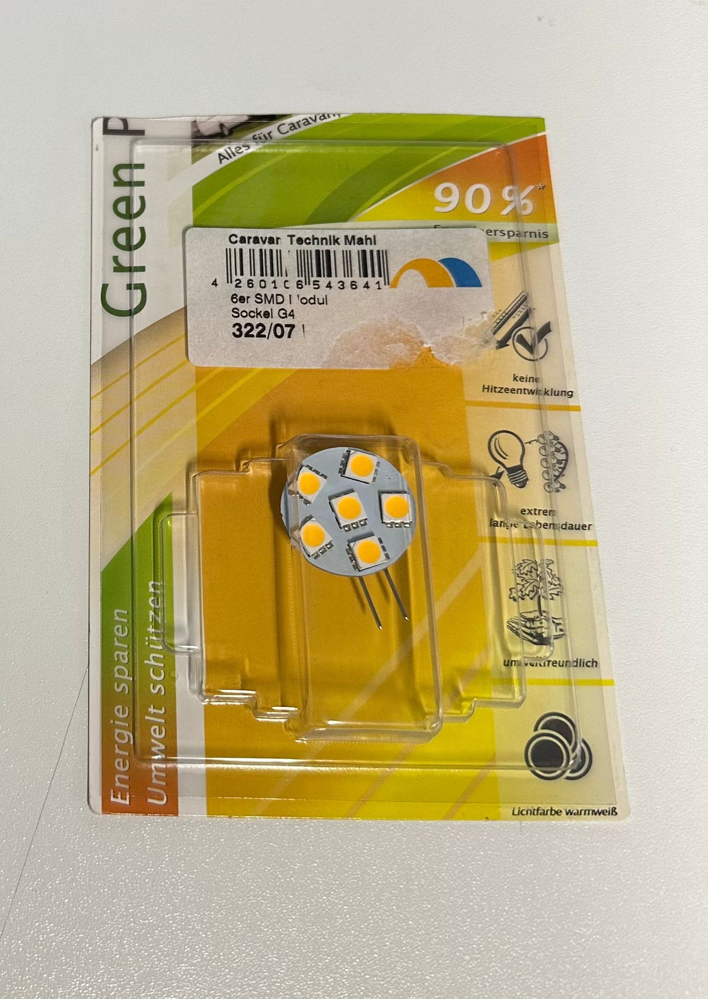 6er SMD Modul Sockel G4