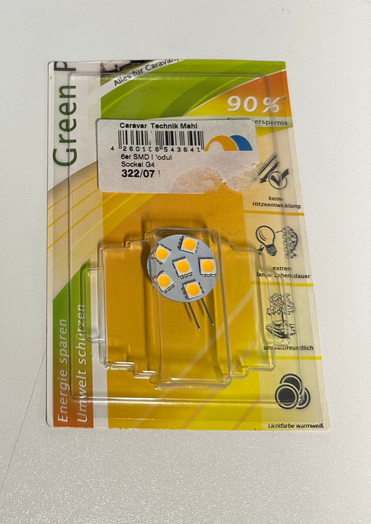 6er SMD Modul Sockel G4