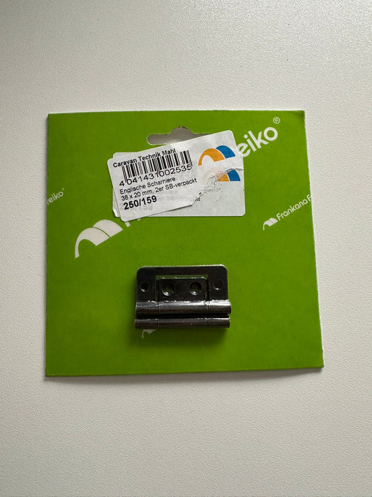 Englische Schaniere 28x20mm 2er Set