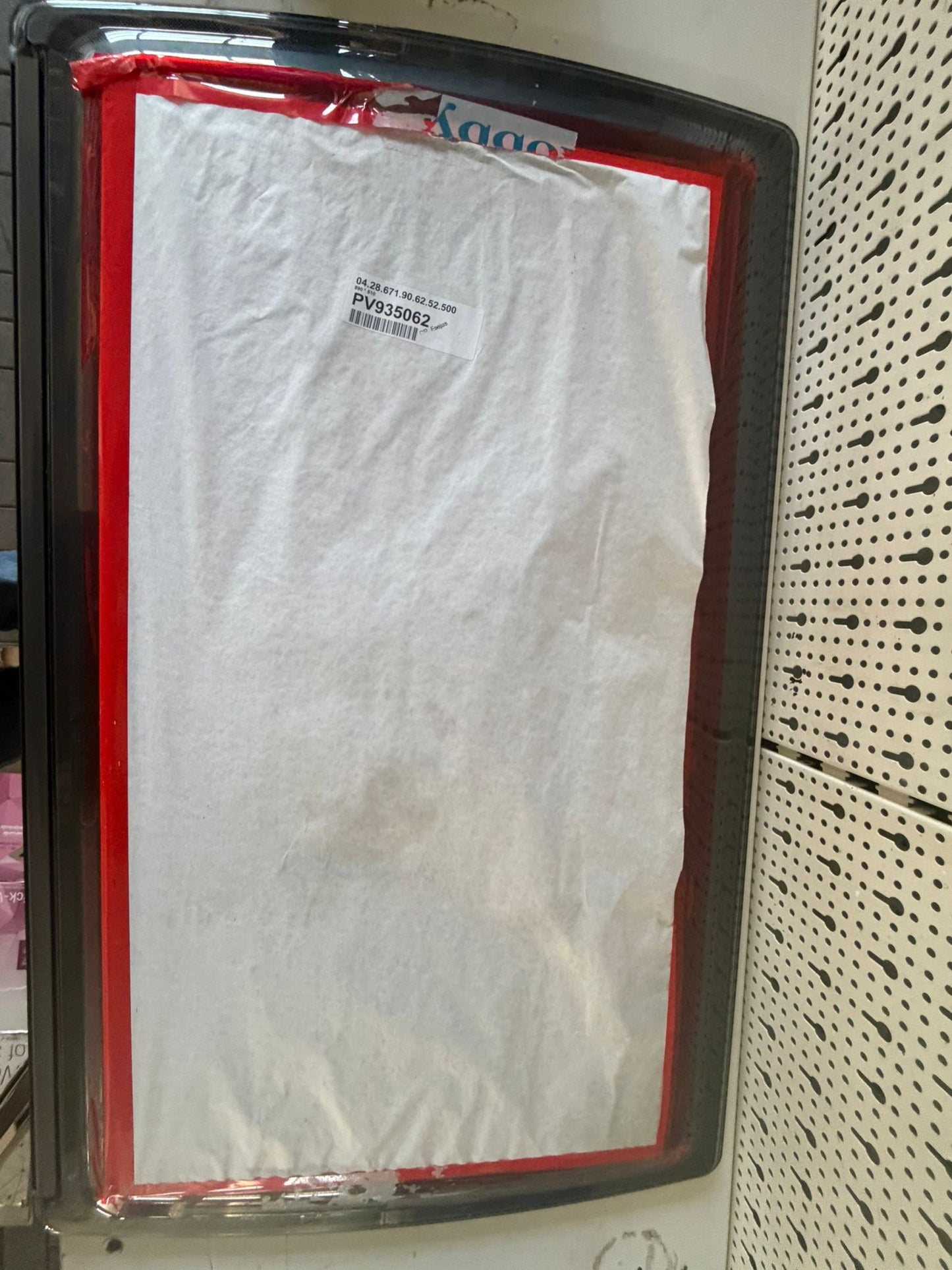 Heck Ausstellfenster 890 x 510 mm Hobby, 2007-2009 Polyplastic